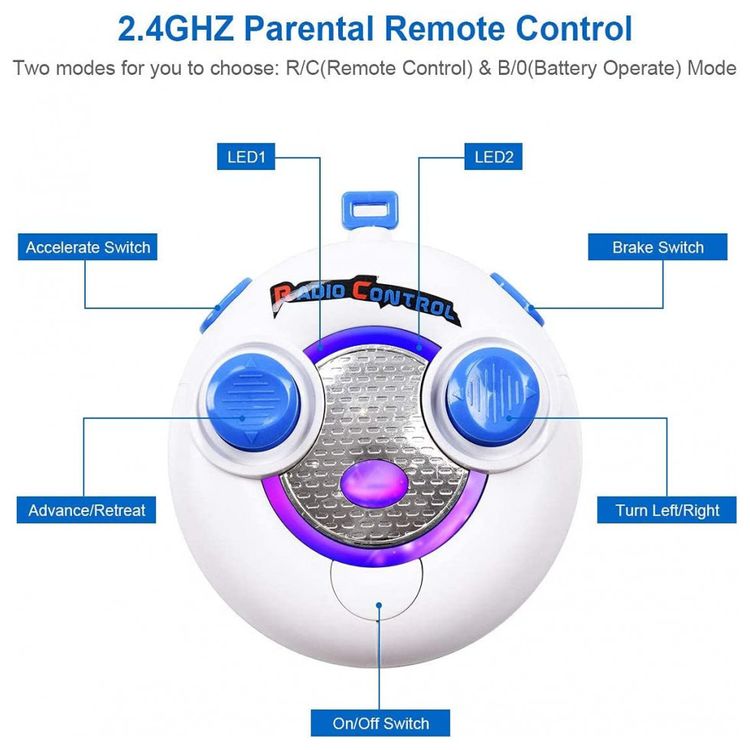 Carro-Eletrico-Infantil-a-Bateria-6V-e-1-Assento-com-2-foto-4