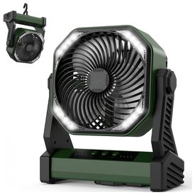 Ventilador-de-Mesa-com-4-Velocidades-e-Carregamento-USB-foto-0