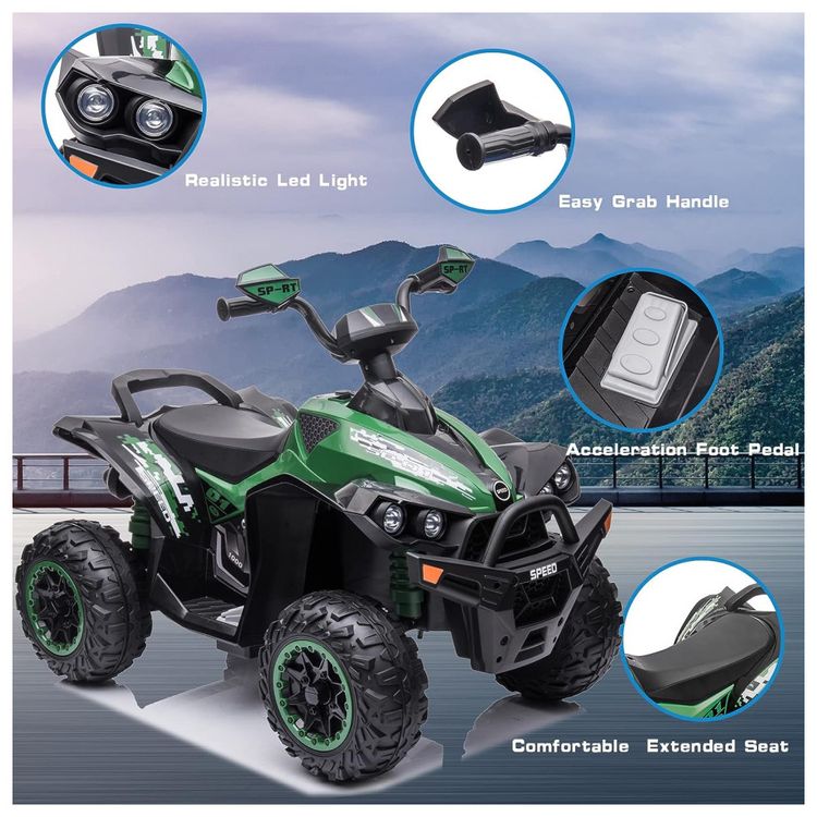 Quadriciclo-Eletrico-Infantil-a-Bateria-12V-com-Farois-LED-foto-2