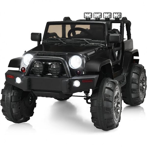 Carro-Eletrico-Infantil-a-Bateria-12V-4x4-1-Assento-com-3-foto-0
