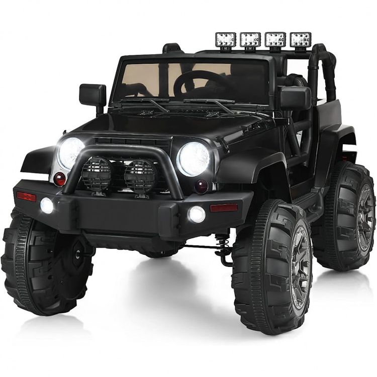 Carro-Eletrico-Infantil-a-Bateria-12V-4x4-1-Assento-com-3-foto-0