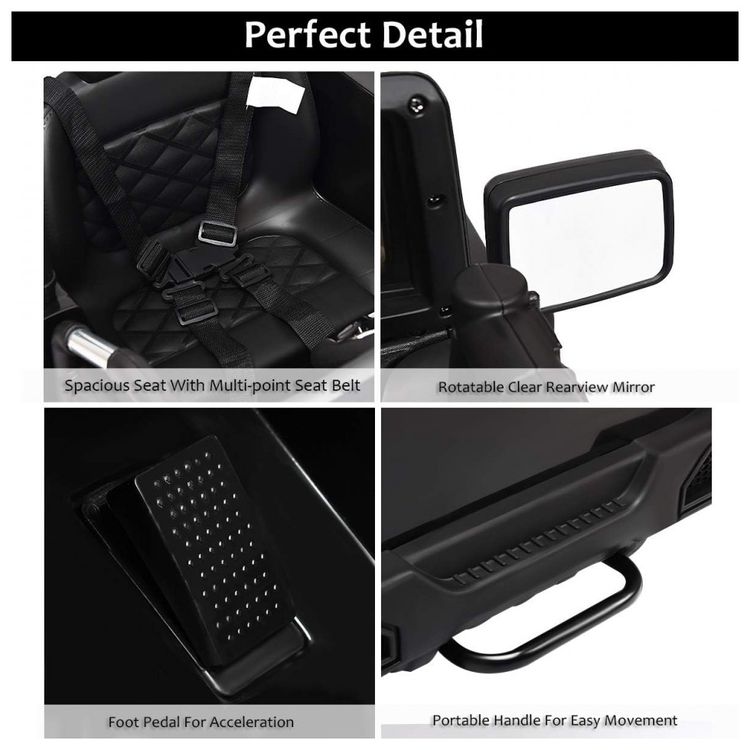 Carro-Eletrico-Infantil-a-Bateria-12V-4x4-1-Assento-com-3-foto-4