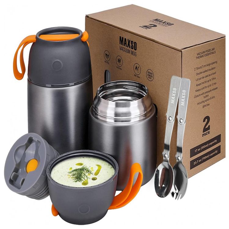 Kit-com-2-Frasco-Termico-500mL-700mL-em-Aco-Inoxidavel-com-foto-0