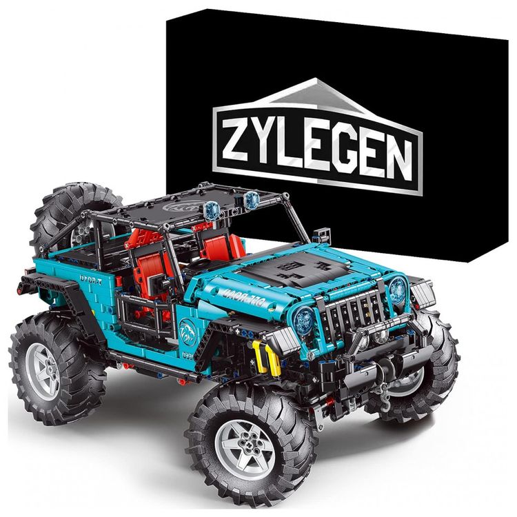 Kit-de-Construcao-Carro-de-Corrida-6x6-Pecas-2160-foto-0
