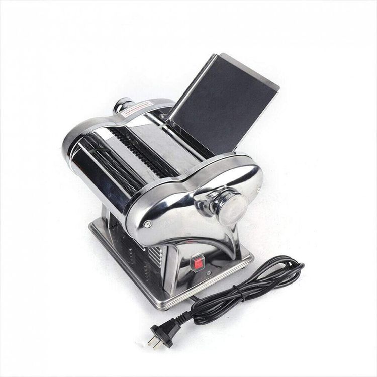Maquina-de-Macarrao-Eletrica-Profissional-em-Aco-Inoxidavel-foto-3