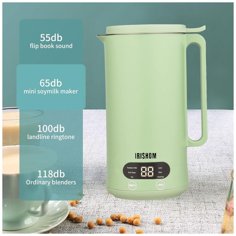 Soymilk-Maker-350mL-Juicer-Soy-Milk-Machine-with-Stainless-foto-3