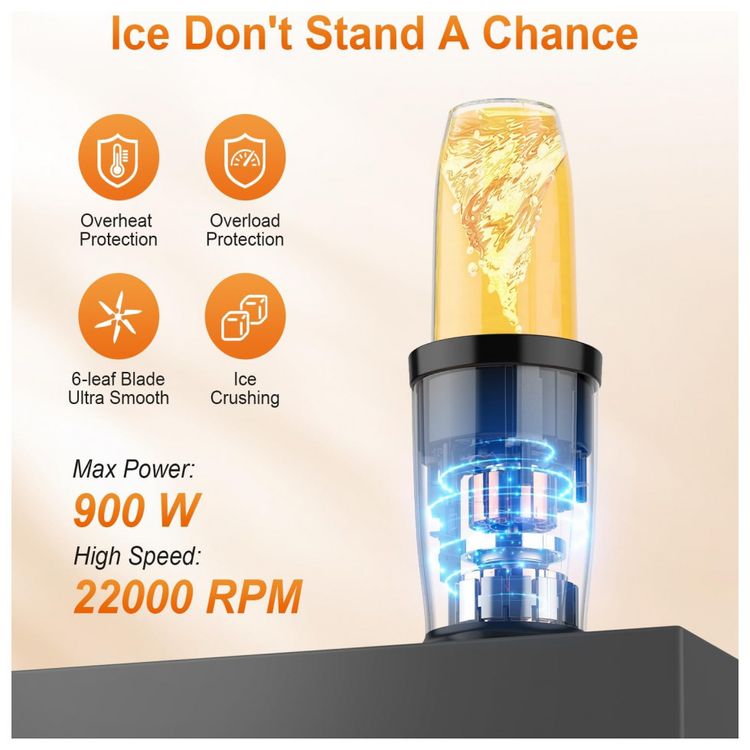 Liquidificador-Portatil-500mL-com-Moedor-e-Copos-850W-foto-1