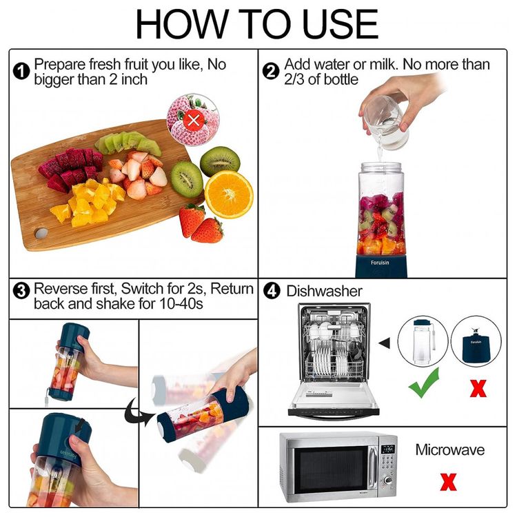 Liquidificador-Portatil-Foruisin-400mL-com-Carregamento-USB-foto-2