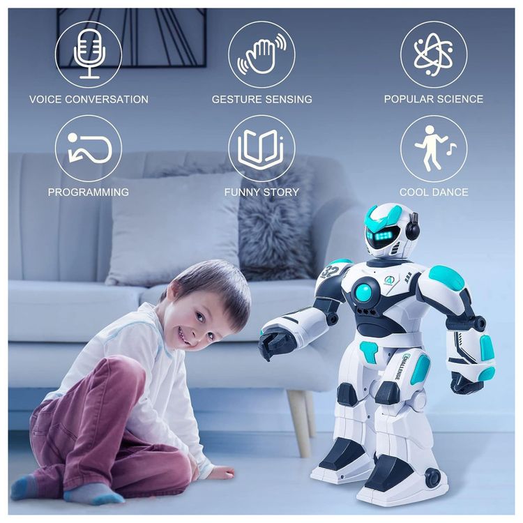Robo-Interativo-com-Controle-Remoto-e-Sensor-Inteligente-foto-5