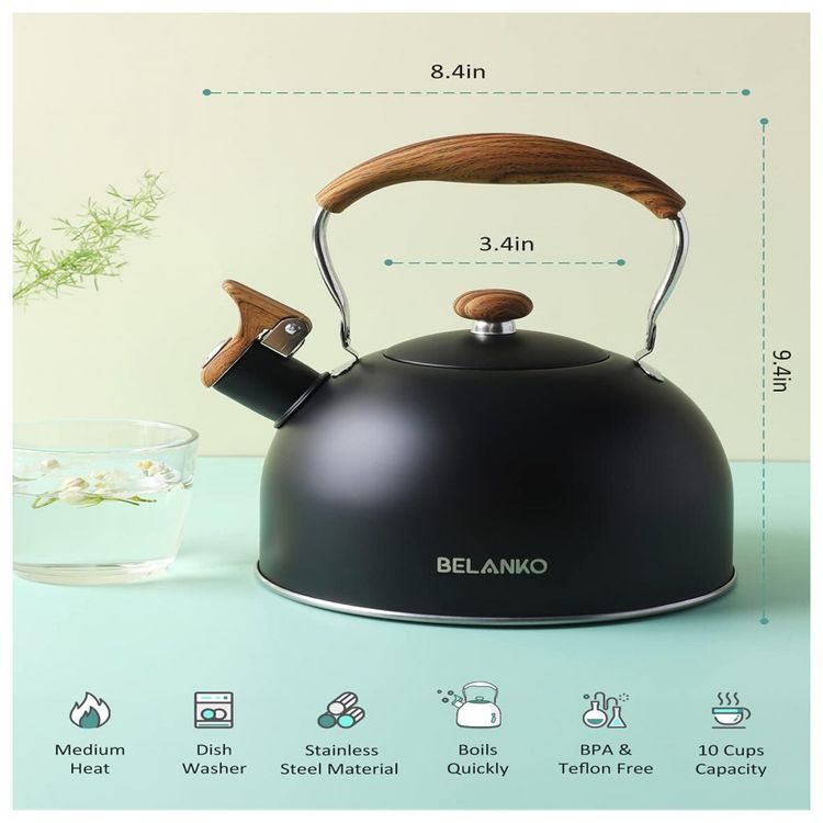 Chaleira-de-Cha-2.3L-em-Aco-Inoxidavel-com-Apito-BELANKO-BE-foto-4