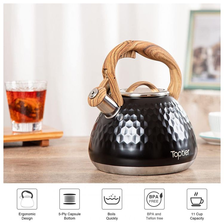 Chaleira-de-Cha-2.7L-em-Aco-Inoxidavel-com-Apito-TOPTIER-foto-4
