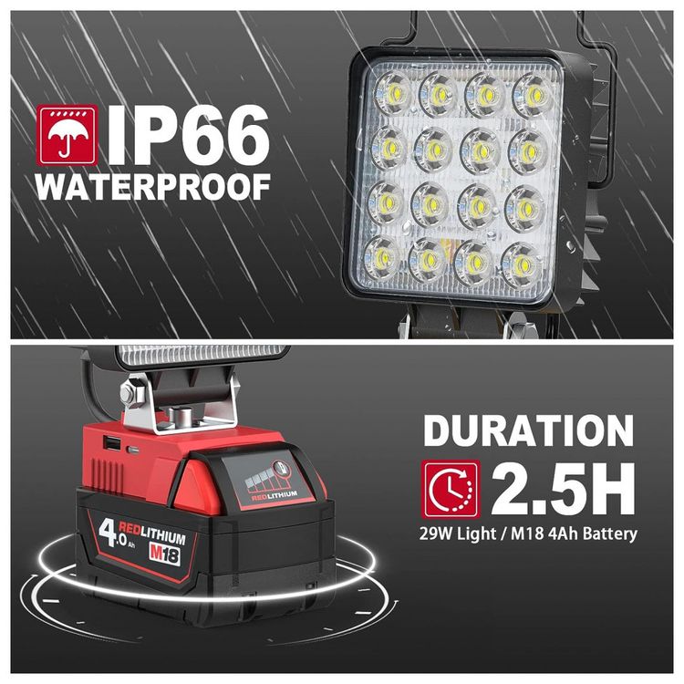 Luz-de-trabalho-LED-MtiolHig-29W-2900-Lumens-Alimentada-por-foto-2