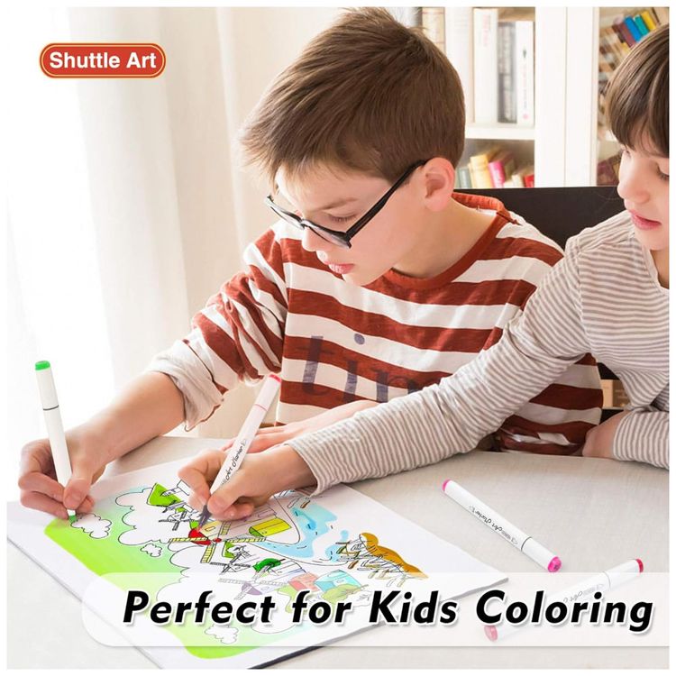 Conjunto-de-Canetas-Artisticas-88-Cores-com-Estojo-Perfeito-foto-5