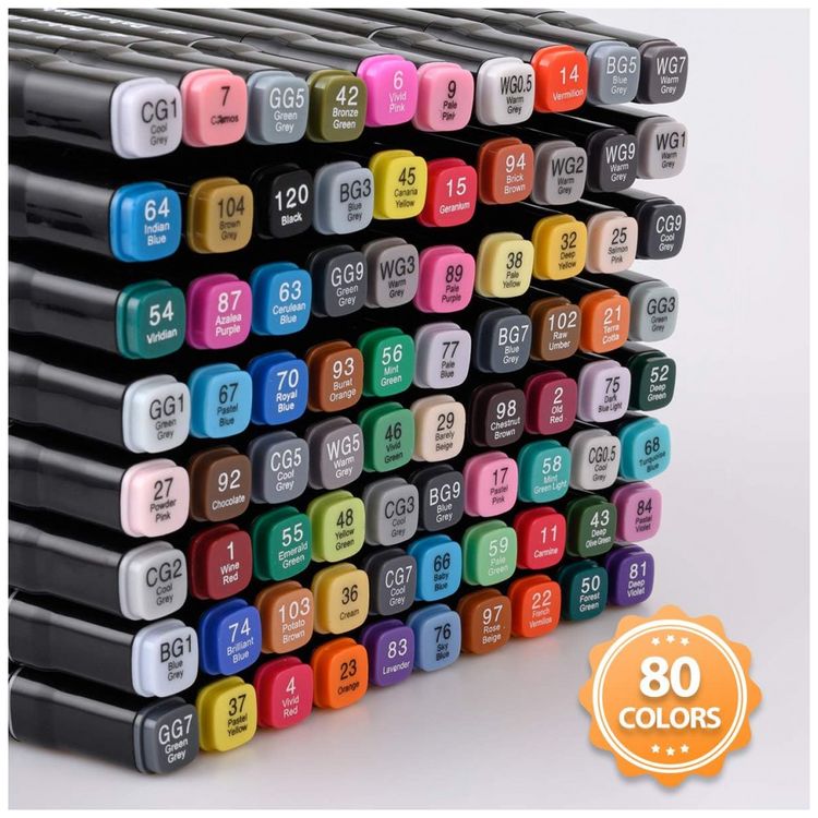 Conjunto-de-Canetas-Artisticas-a-Base-de-Alcool-80-Cores-com-foto-4