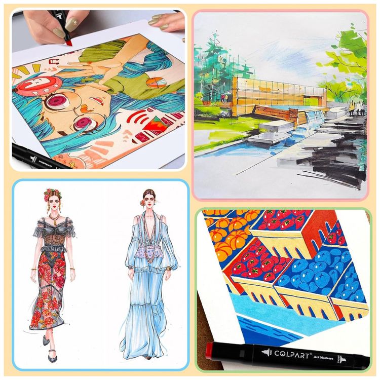 Conjunto-de-Canetas-Artisticas-120-Cores-com-Suporte-para-foto-3