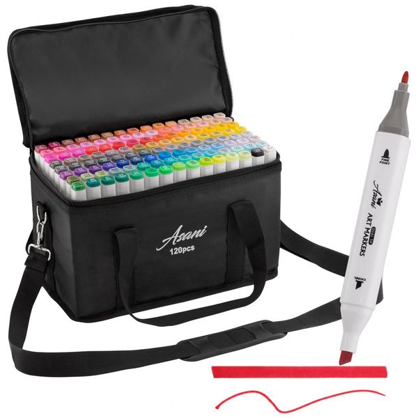 Conjunto-de-Canetas-Artisticas-120-Cores-com-Estojo-de-foto-0