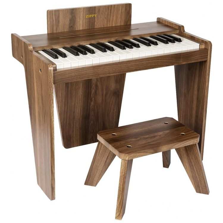 Piano-de-Madeira-Infantil-Educacional-com-37-Teclas-para-foto-0