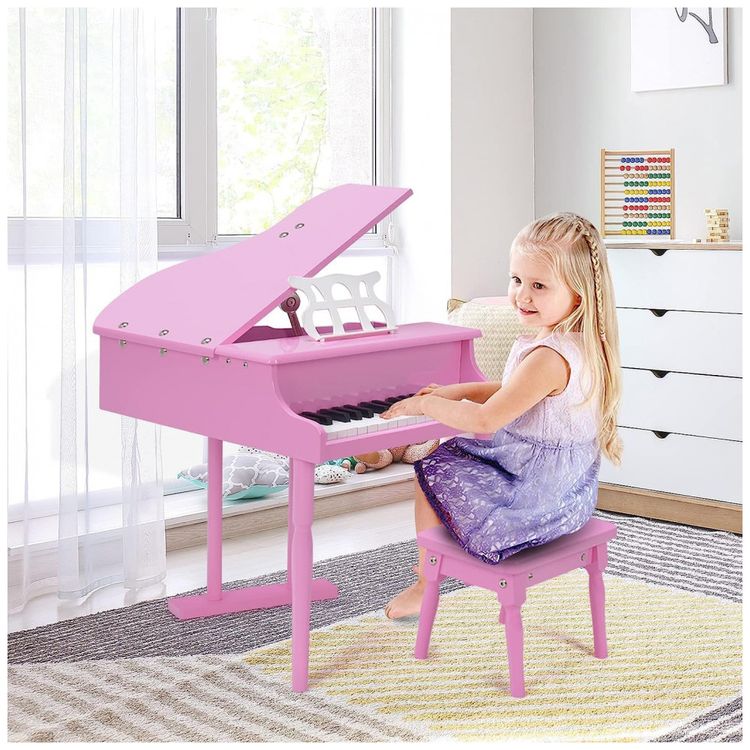 Piano-de-Cauda-Infantil-com-30-Teclas-Suporte-para-foto-3