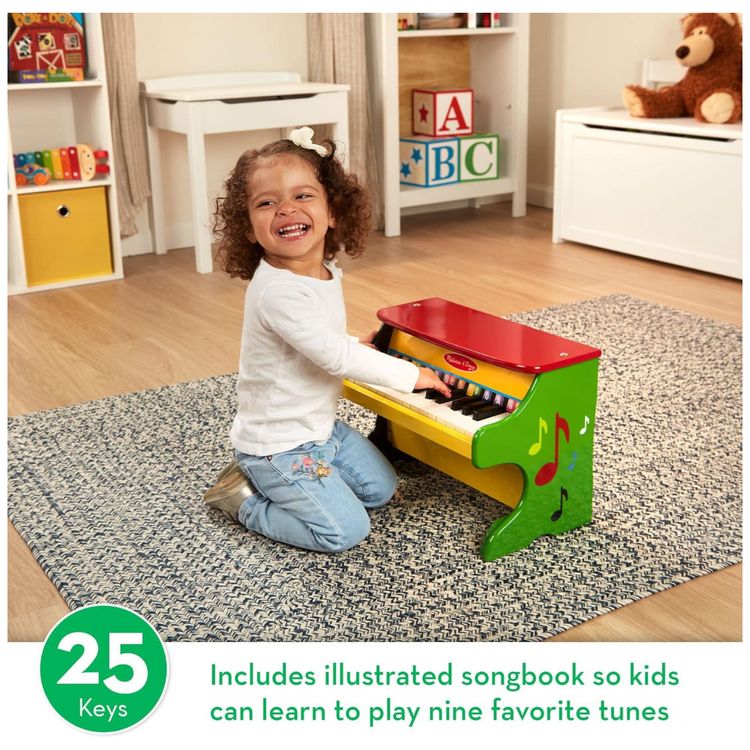 Piano-Infantil-com-25-Teclas-e-Codigo-de-Cores-para-foto-1