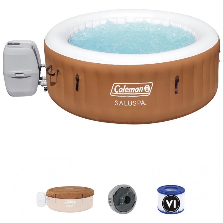 Spa-Inflavel-Hidromassagem-para-2-a-4-Pessoas-com-120-Jatos-foto-0