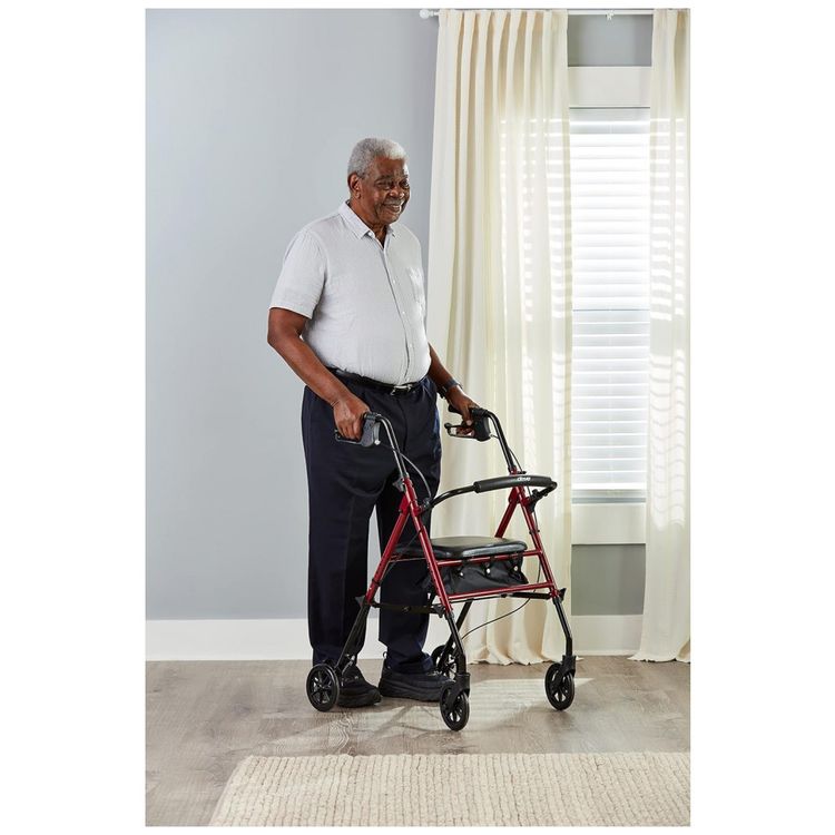 Andador-para-Idoso-Dobravel-ate-136kg-com-Alcas-Ajustaveis-e-foto-5