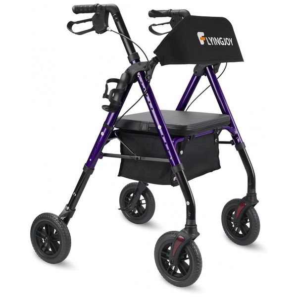 Andador-para-Idoso-Dobravel-ate-136kg-com-Assento-Encosto-foto-0