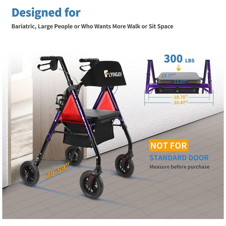Andador-para-Idoso-Dobravel-ate-136kg-com-Assento-Encosto-foto-1