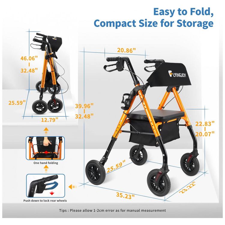 Andador-para-Idoso-Dobravel-ate-136kg-com-Assento-Encosto-foto-5