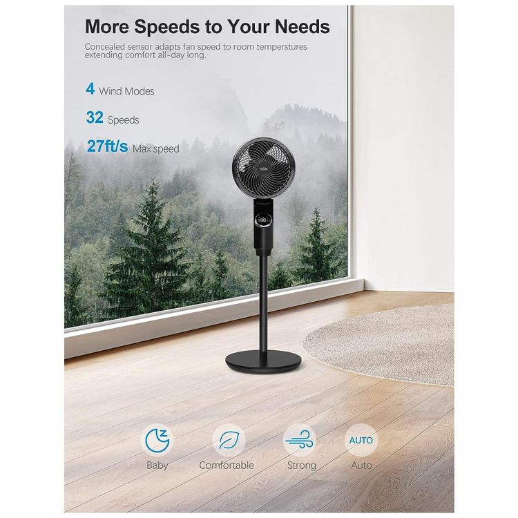 Ventilador-de-Piso-Pedestal-com-32-Velocidades-4-Modos-foto-3
