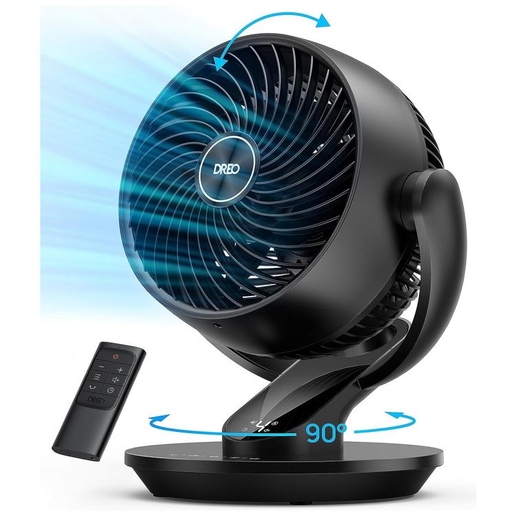 Ventilador-de-Mesa-Oscilante-e-Silencioso-com-4-Velocidades-foto-0