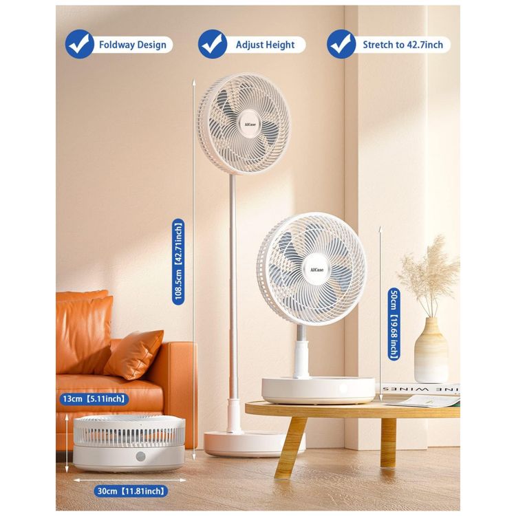 Ventilador-de-Mesa-Telescopico-Portatil-Dobravel-com-Bateria-foto-1
