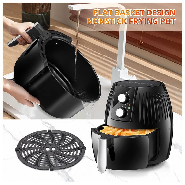 Fritadeira-Eletrica-AirFryer-Antarctic-Star-5L-com-Painel-foto-5
