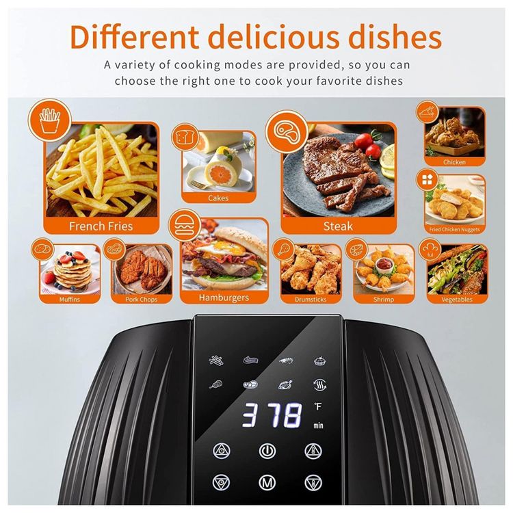 Fritadeira-Eletrica-AirFryer-Antarctic-Star-5L-com-foto-3