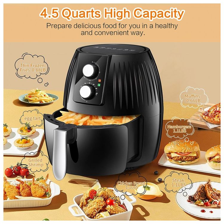 Fritadeira-Eletrica-AirFryer-Antarctic-Star-5L-com-foto-2