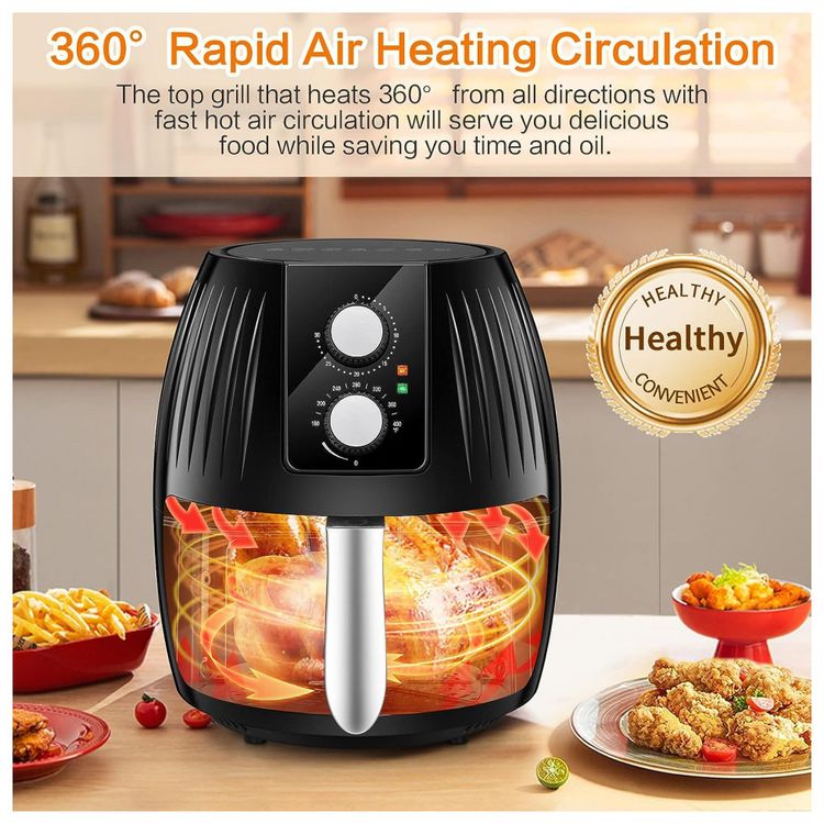 Fritadeira-Eletrica-AirFryer-Antarctic-Star-5L-com-foto-3