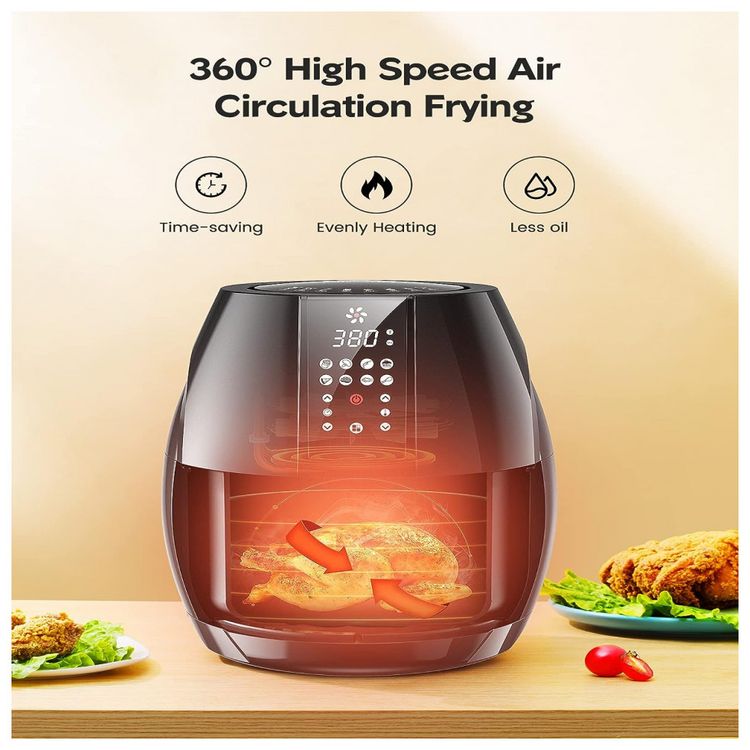Fritadeira-Eletrica-AirFryer-8.9L-com-Desligamento-foto-2