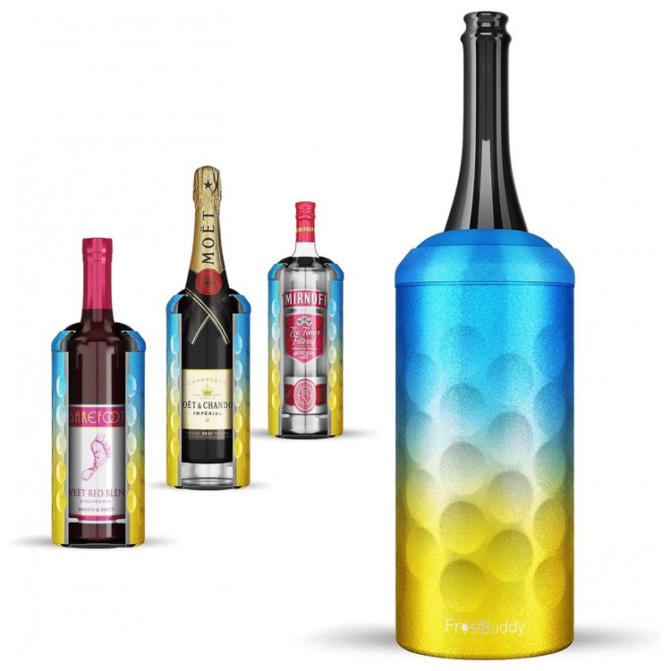 Porta-Garrafa-Termico-para-Vinho-em-Aco-Inoxidavel-com-foto-0