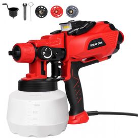 Pistola-de-Pintura-Pulverizadora-1.2L-com-3-Tamanhos-de-foto-0