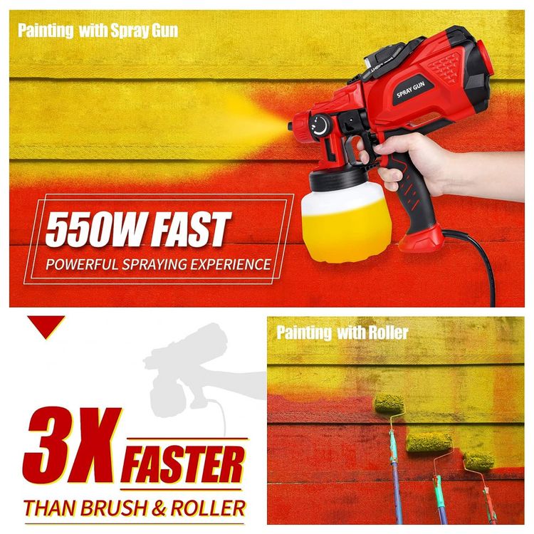 Pistola-de-Pintura-Pulverizadora-1.2L-com-3-Tamanhos-de-foto-1