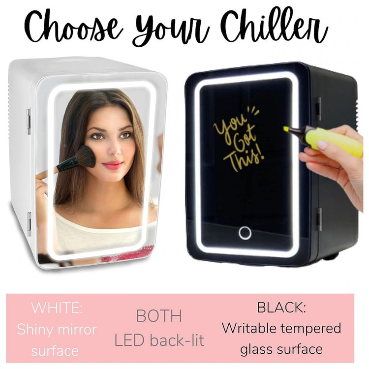 Mini-Geladeira-para-Skincare-6-Litros-com-LED-12V-110v-foto-2