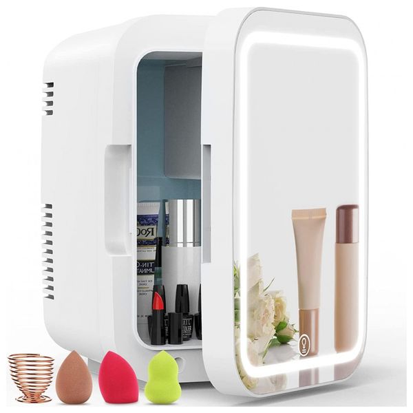 Mini-Geladeira-para-Skincare-COOSEON-4-Litros-com-Espelho-e-foto-0