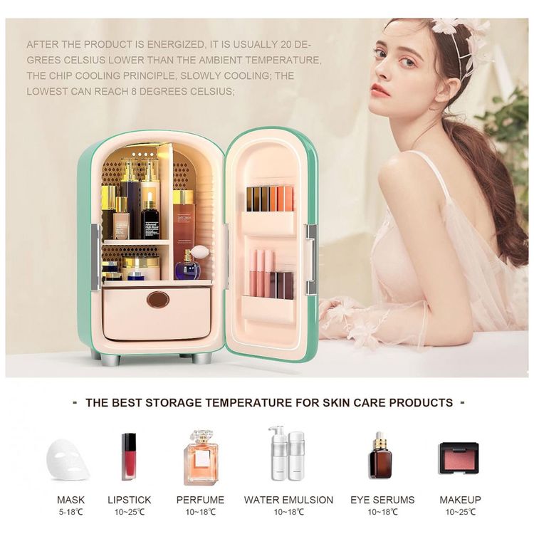 Mini-Geladeira-para-Skincare-H-HUKOER-Retro-12-Litros-110V-foto-1