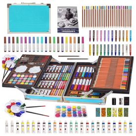 Kit-Lapis-de-Cor-Profissional-com-Maleta-de-Madeira-142-foto-0