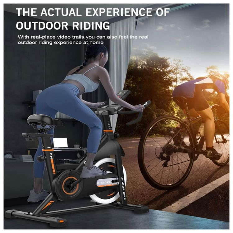 Bicicleta-Ergometrica-com-Cinto-de-Acionamento-e-Assento-foto-5