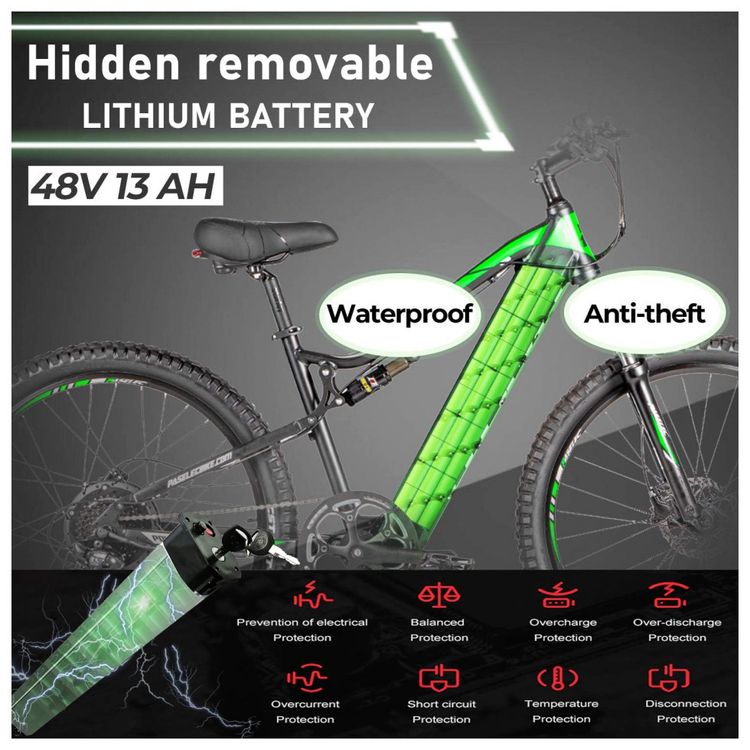 Bicicleta-Eletrica-PASELEC-9-Velocidades-com-Freio-a-Disco-e-foto-3