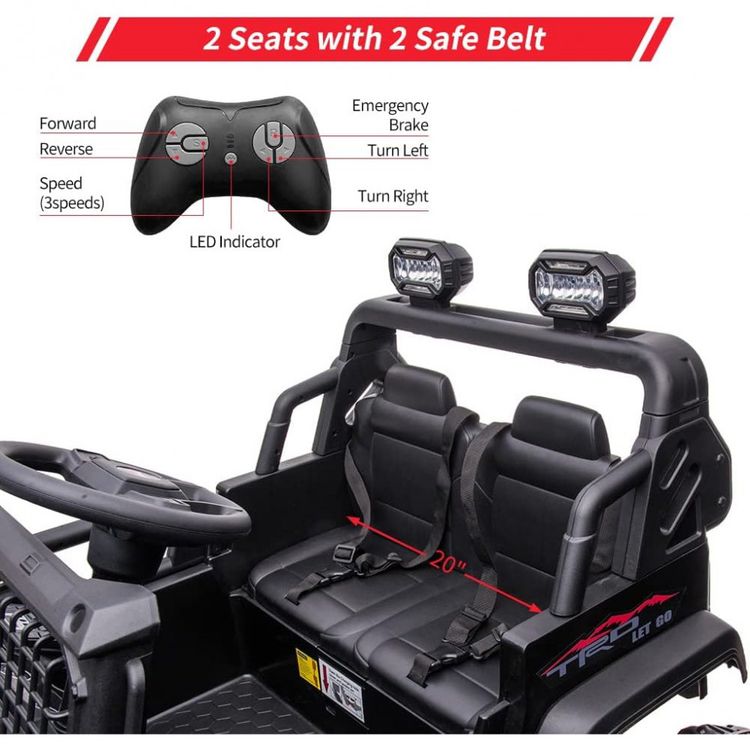 Carro-Carrinho-Eletrico-Infantil-Nasitip-24V-Recarregavel-foto-2