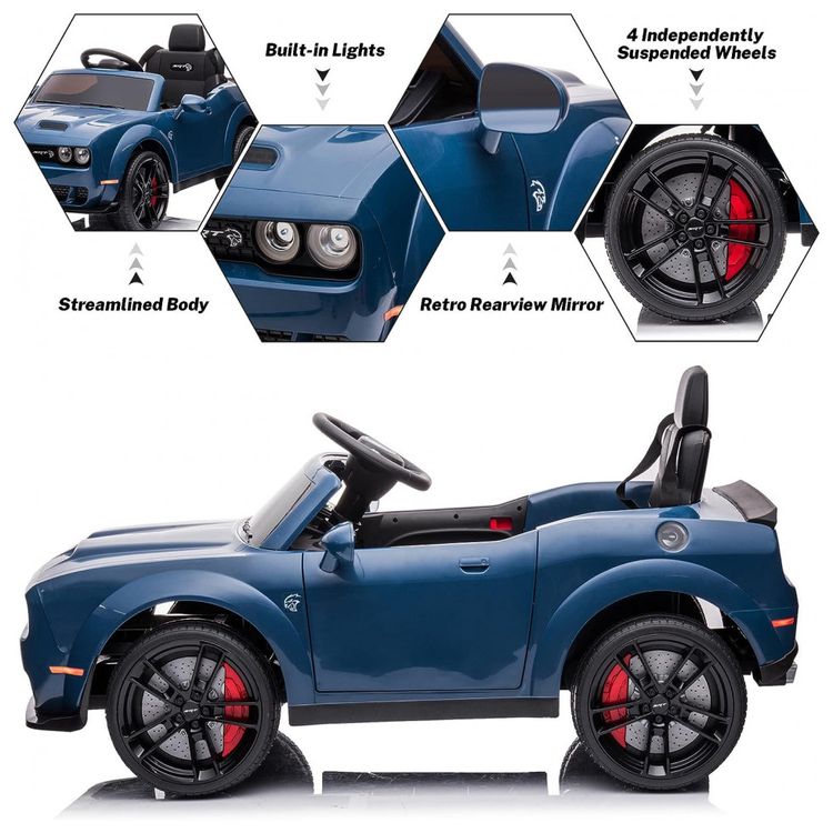Carro-Carrinho-Eletrico-Infantil-ENYOPRO-12V-Recarregavel-foto-1