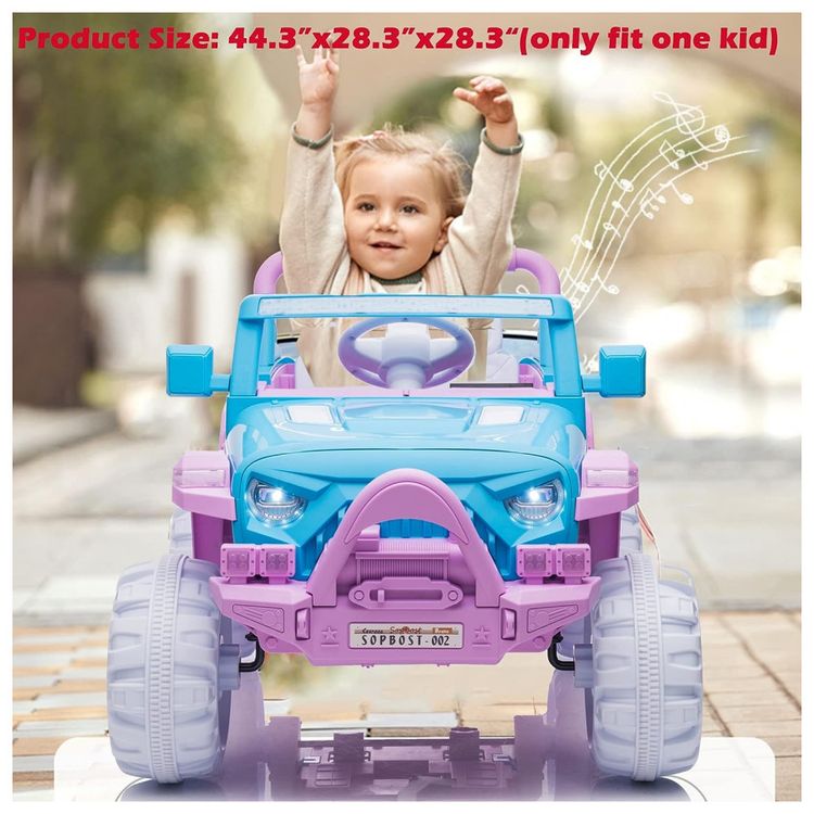 Carro-Eletrico-Infantil-Sopbost-a-Bateria-12V-4x4-1-foto-2