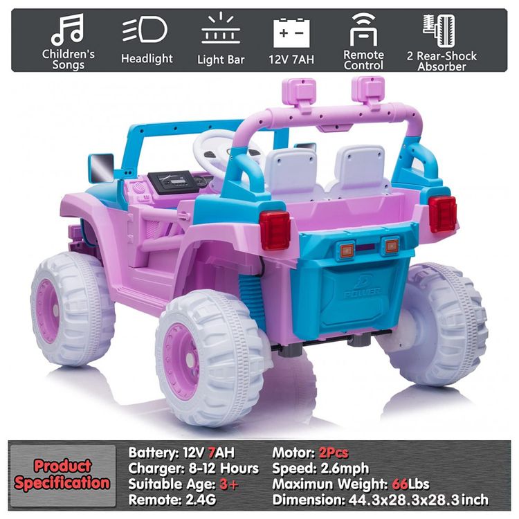 Carro-Eletrico-Infantil-Sopbost-a-Bateria-12V-4x4-1-foto-4