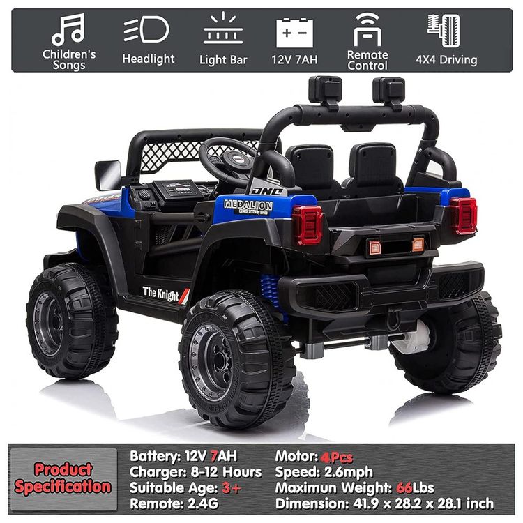 Carro-Eletrico-Infantil-Sopbost-a-Bateria-12V-4x4-1-foto-4